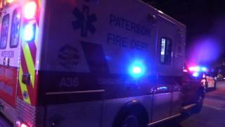 Paterson NJ Shooting E 22nd St and 12th Ave Victim transported to St Josephs Trauma Center [upl. by Py]