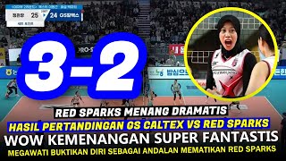 🟢 SMASH MEMATIKAN MEGAWATI GEMPARKAN KOREAHasil GS Caltex Vs Red Sparks 2024 V LeagueRS Menang 32 [upl. by Grannias197]