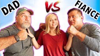 WHO KNOWS ME BETTER 😱 DAD VS FIANCE  SoCassie [upl. by Suriaj463]