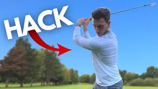 The HACK You Need To Stop Bending The LEFT ARM In Your Golf Swing  Works Wonders [upl. by Aleit508]