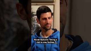 Novak Djokovic on receiving offer to switch nationalities novakdjokovic tennis serbia [upl. by Rochester]