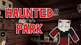 Minecraft  Haunted Park Map by Everbloom Games [upl. by Llennor692]