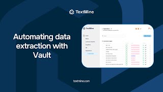 Automating document data extraction with Vault [upl. by Aicirtel372]