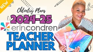 NEW Erin Condren Teacher Lesson Planner amp Accessories  202425 [upl. by Annohsak]