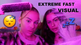 ASMR I EXTREME FAST VISUAL AND MOUTH SOUNDS attention cest vraiment INTENSE [upl. by Chaves]