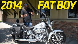 2014 Harley Davidson Fat Boy fully loaded [upl. by Elcin]