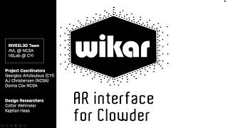 Clowder Webinar Wikar AR interface for Clowder [upl. by Anivek]