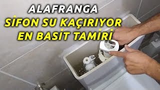 ALAFRANGA SİFON SU KAÇIRIYOR REZERVUAR TAMİRİ [upl. by Ahsienauq]