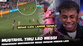 Langsung 2 Gol dan 1 Assistquot Yamal Beri Penjelasan Mengapa Mustahil Tiru Leo Messi [upl. by Drahser]