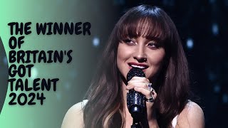 Sydnie Christmas was crowned the winner of Britains Got Talent 2024 [upl. by Sherburne]