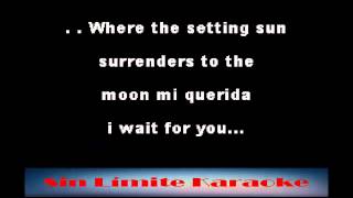 Mi morena  Josh Groban  Karaoke Full [upl. by Udella]