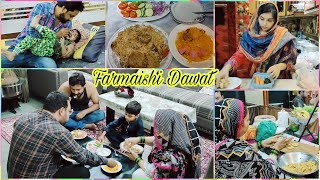 Husband ki farmaish par banaya Khana  sb Ghar walon ki Dawat krdi sb se famous biryani zarda kabab [upl. by Gardener]