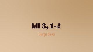 PierwszeCzytanie  2 lutego 2024  Ofiarowanie Pańskie [upl. by Nylegna]