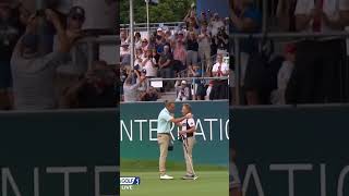 Bernhard Langers farewell putt 👏 [upl. by Yrffej]