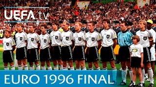 Germany v Czech Republic EURO 96 final highlights [upl. by Ailatan439]