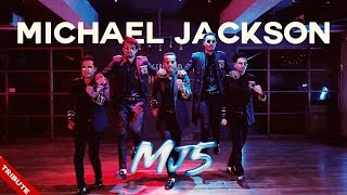 Michael Jackson Tribute By MJ5 Feat Kumar Sharma  Smooth Criminal [upl. by Ahsinik]