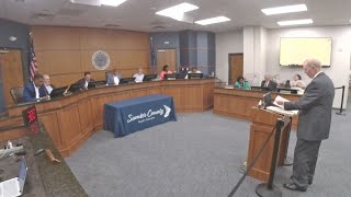 Nov 12 2024 Sumter County Council regular meeting [upl. by Yttap]