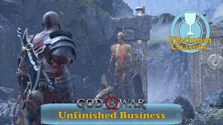 God of War  Unfinished Business Trophy Guide All 5 favors [upl. by Maier]