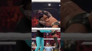 ishowspeed gets RKO from Randy Orton wwe wwe2k24 rko ishowspeed randyorton [upl. by Ree]