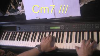 How Insensitive  Piano tutorial Yvan Jacques [upl. by Ahsile895]