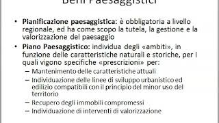 Codice Beni Culturali e Paesaggistici Codice Urbani  DLgs n 42  2004 Parte 14 [upl. by Yffat209]