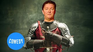 Ricky Gervais Meets A Princess  Fame  Universal Comedy [upl. by Alakam149]