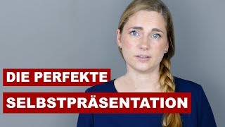 Vorstellungsgespräch Die perfekte Selbstpräsentation  Beispiel [upl. by Atikir316]