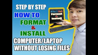 How to Format ComputerLaptop without Losing Any Files Step by Step [upl. by Patterson872]