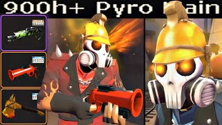 The Fire Punch🔸900h Pyro Main Experience TF2 Gameplay [upl. by Cornelle]