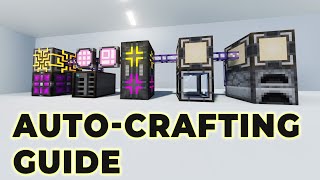 Applied Energistics 2 Basics Autocrafting Setup Guide For Beginners 2024 UPDATED [upl. by Odnarb779]