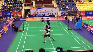 Yuta WatanabeHiroyuki Endo vs Tuan DucHong Nam  ASIA MIXED TEAM CHAMPIONSHIPS 2017 [upl. by Bishop]