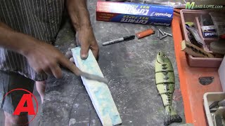 MakeLure  Creating amp Carving Lures Out of Resin  Alumilite [upl. by Notniw]