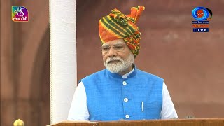 PM Narendra Modis Speech from Red Fort  78th Independence Day  15 August 2024 [upl. by Ayekim]