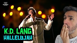 KD Lang  Hallelujah REACTION Vancouver 2010 Olympics Opening Ceremony [upl. by Gierk485]