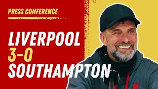 Liverpool 30 Southampton FA Cup  Jurgen Klopp Press Conference [upl. by Beverlee]