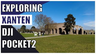 Back in time  Exploring Xanten Germany with my DJI Pocket 2 [upl. by Ashford]