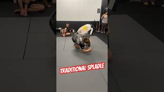 Traditional Spladle from a head inside single wrestling ufc mma grappling bjj jiujitsu adcc [upl. by Whitebook]