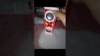 Review Speaker BLTH V8 transparan suara mantap dan bassdi Desain Elegan Dan RGB menjadi lebih mewah [upl. by Annahoj]