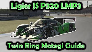 iRacing Track Guide Twin Ring Motegi  Ligier JS P320 LMP3  W2 S1 2024 [upl. by Annehsat31]