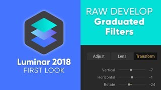 Luminar 18 RAW Develop – Gradient Adjustments [upl. by Bodrogi]