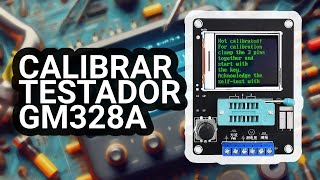 COMO CALIBRAR O TESTADOR DE COMPONENTES GM328A [upl. by Fortunna]