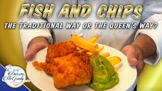 British Fish and Chips  The Traditional Way or The Queens Way  Part 1 [upl. by Kiryt]