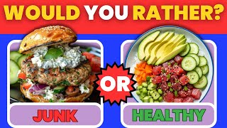 Would You Rather Tempting Food Edition 🍕🧁🍦  Food Quiz  wouldyourather dailyvideo quizvideo [upl. by Olwen]