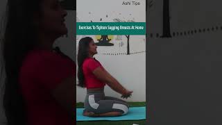 Exercise to tighten sagging breasts in 7 days [upl. by Erv]