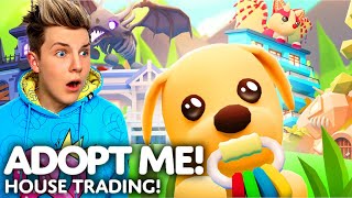 TRADING MY HOUSE in ADOPT ME 🤪🏠 [upl. by Erkan]