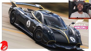 4 NUEVOS COCHES HAN LLEGADO A FORZA HORIZON 5 TEST PAGANI HUAYRA R FLIPO CON SU BRUTAL SONIDO [upl. by Pearline]