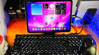 How To Connect Keyboard and Mouse to iPad Pro WiredWireless [upl. by Darryn456]