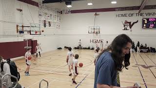 HVHS Boys Basketball vs Kennebecasis High School 20231208 [upl. by Nalyad]