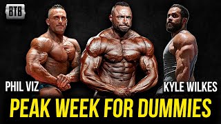 PEAK WEEK EXPLAINED  Carb Loading Water amp Sodium Diuretics  Brass Tack Bodybuilding 40 [upl. by Kassey]