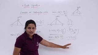 Signals amp Systems  Triangular Signal Example [upl. by Honan]